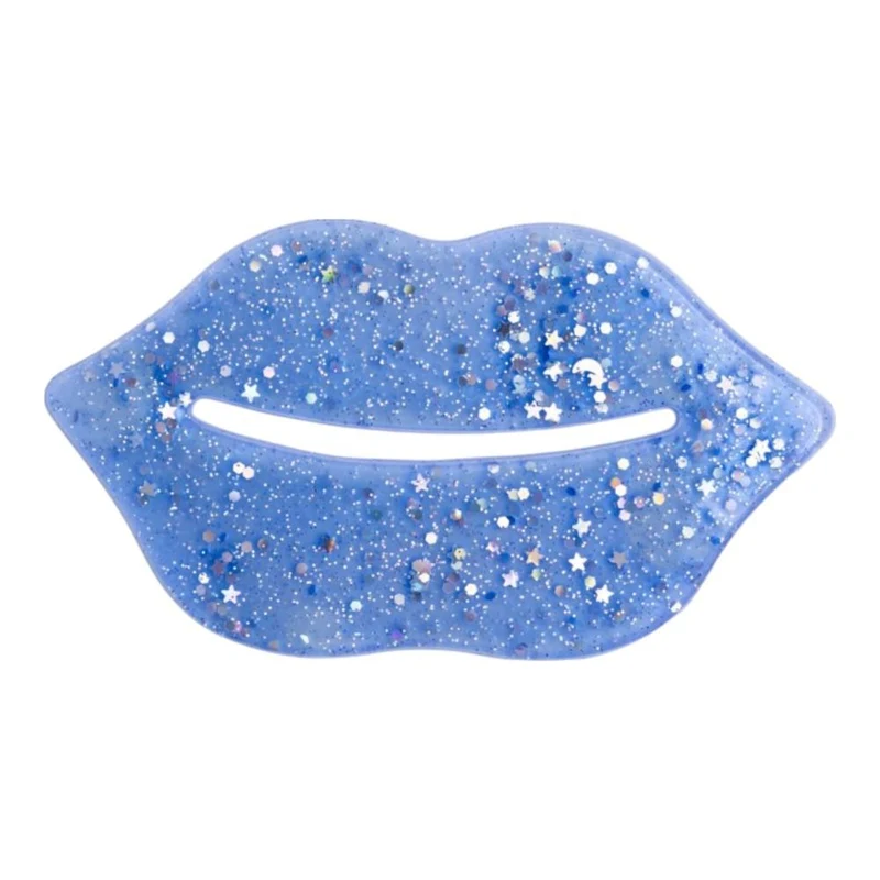 IDC Institute Glitter Lip Pads Blue 2