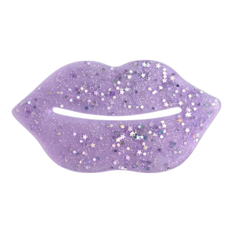 IDC Institute Glitter Lip Pads Purple 2