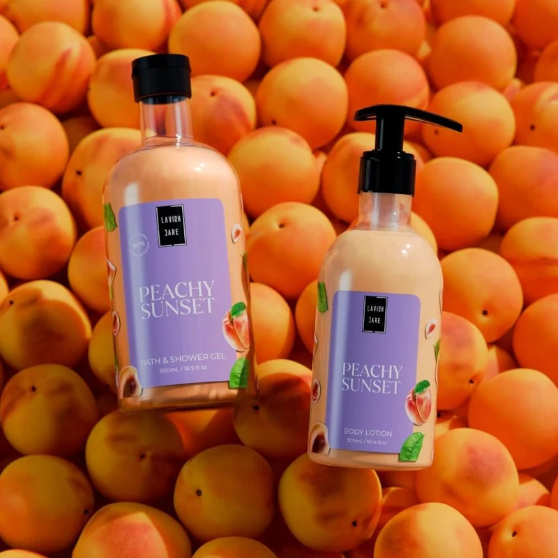 Lavish Care Peachy Sunset Body Lotion 300 ml 2