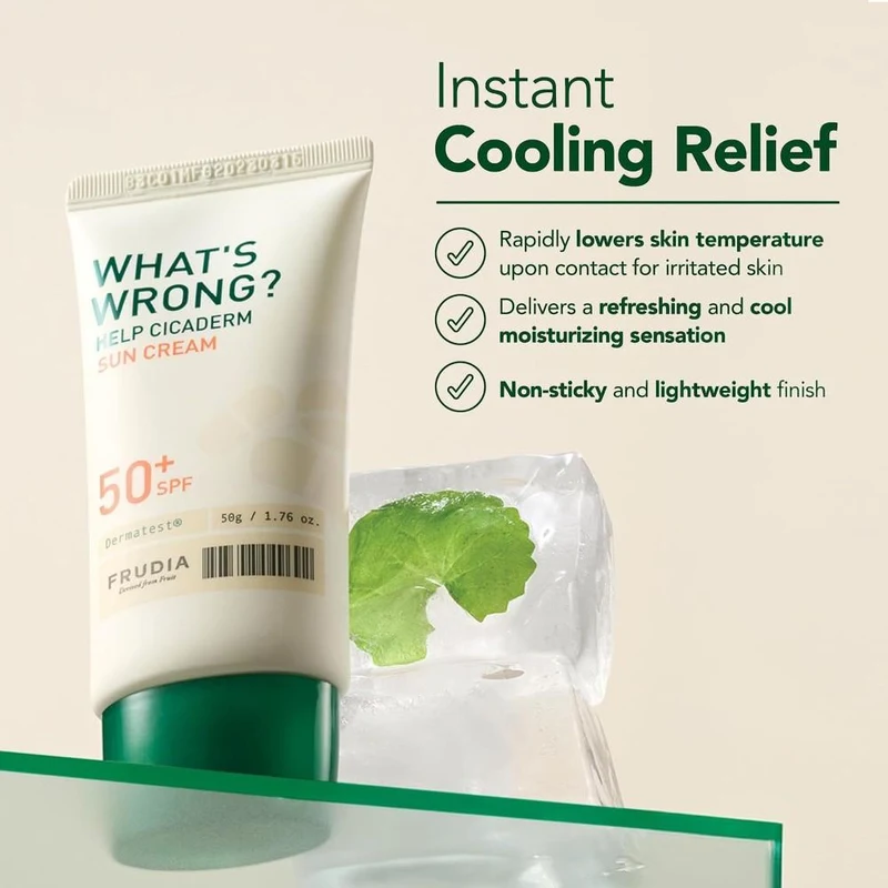 Frudia What'S Wrong Help Cicaderm Sun Cream 50g 2