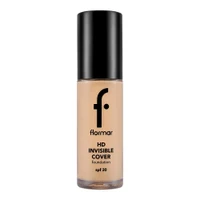 Flormar Invisible Cover HD Foundation New 50 Light Beige