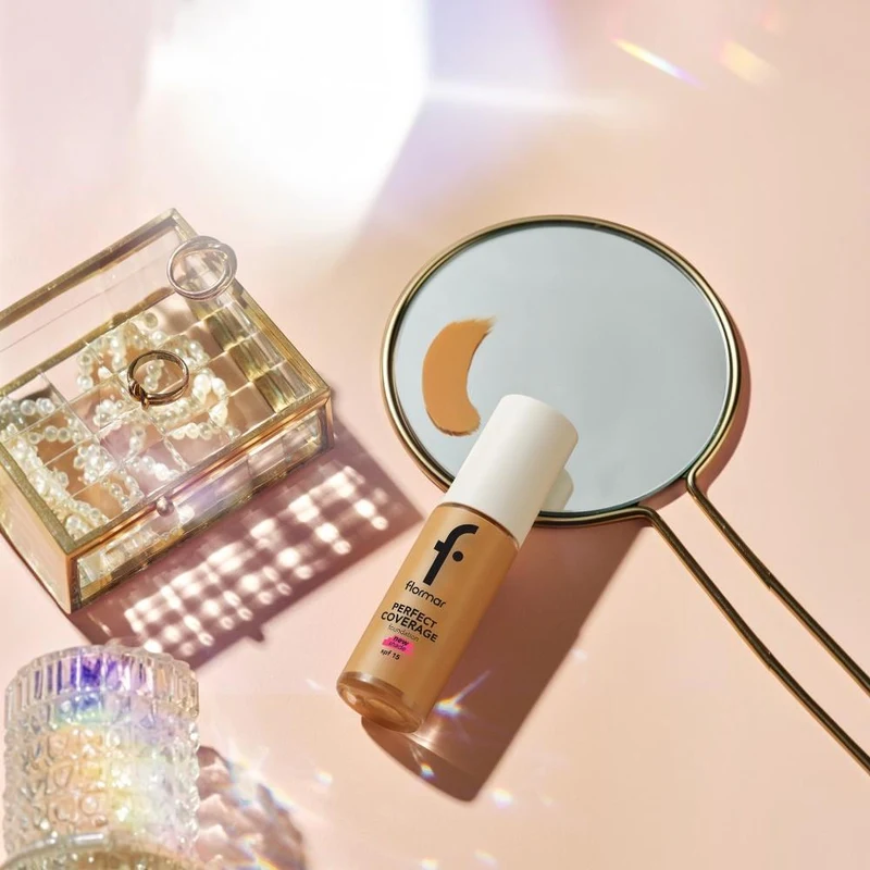 Flormar Perfect Coverage Foundation New 102 Beige 6
