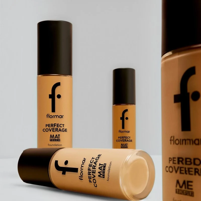 Flormar Mat Touch Foundation NEW 322 Beige 6