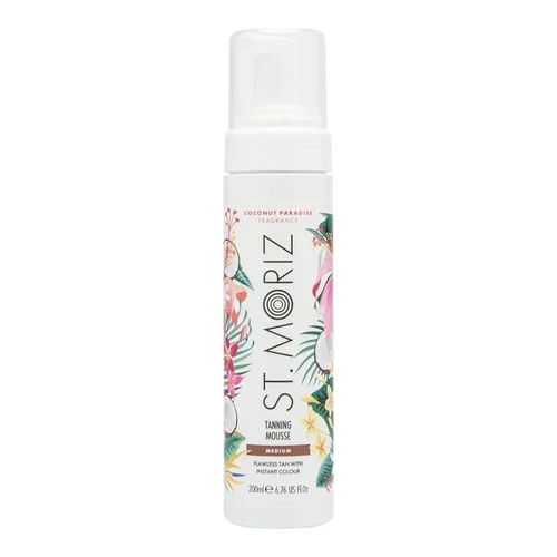 St.Moriz Pro Medium Coconut Paradise Self-Bronzer Mousse 200 ml