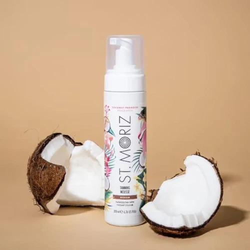 St.Moriz Pro Medium Coconut Paradise Self-Bronzer Mousse 200 ml