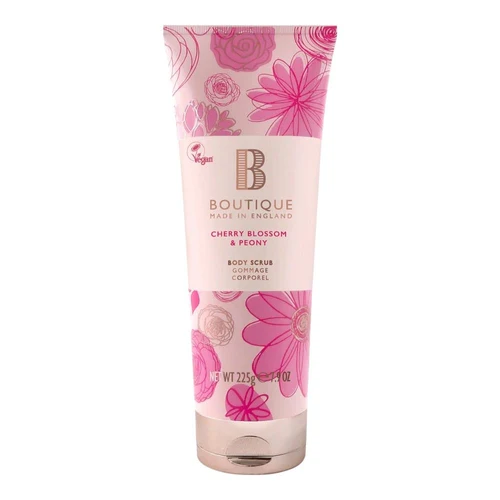 Boutique Cherry Blossom & Peony Body Scrub 225g