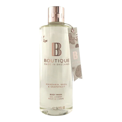 Boutique Mandarin, Basil & Grapefruit Body Wash 1l
