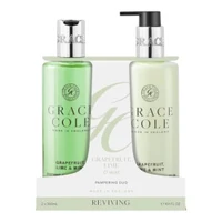 Grace Cole Grapefruit Lime & Mint Duo Bath & Shower Gel Wash + Hand & Body Lotion