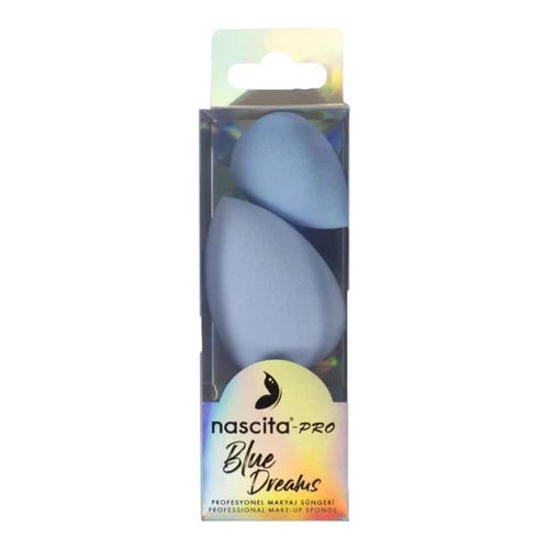 Nascita Make-up Egg Sponge Set Blue Dreams
