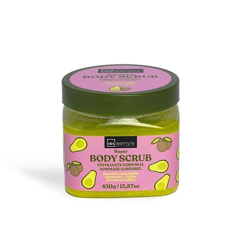IDC Institute Avocado & Jojoba Oil Sugar Body Scrub 470g 2