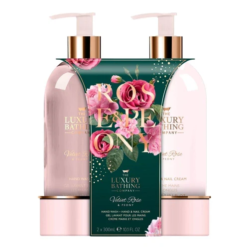 The Luxury Bathing Velvet Rose & Peony, Delightful Duo Gift Set 2 pcs