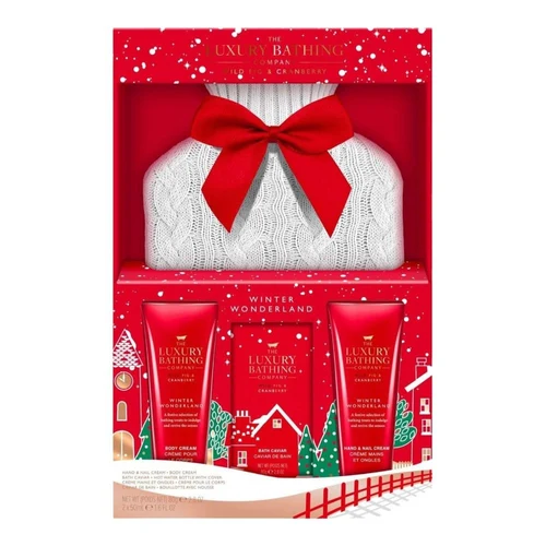 The Luxury Bathing Wild Fig & Cranberry, Cosy Up Gift Set 3 pcs