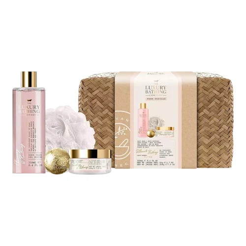 The Luxury Bathing Warm Vanilla, Ultimate Bathing Gift Set 4 pcs  250ml