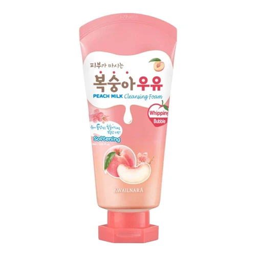 KWAILNARA Peach Milk Cleansing Foam 120g