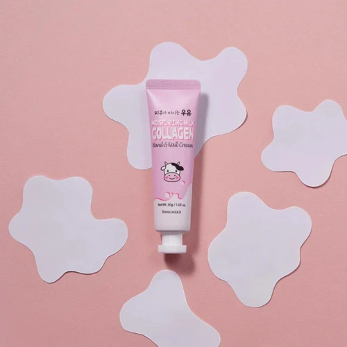 KWAILNARA Moisturizing Milk Collagen Hand & Nail Cream 30g