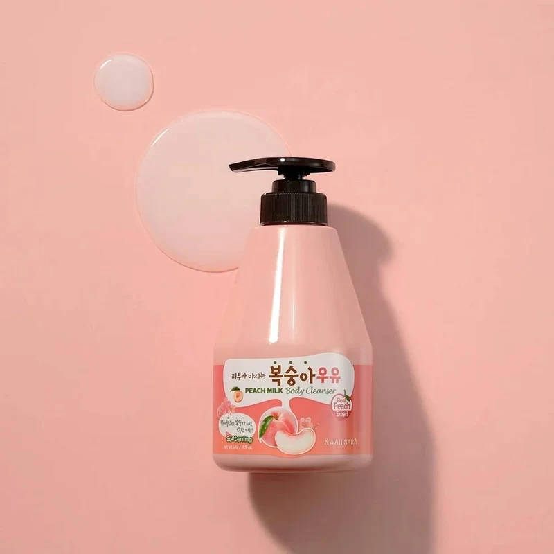KWAILNARA Peach Milk Body Cleanser 560ml 3