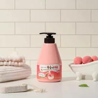 KWAILNARA Peach Milk Body Cleanser 560ml 2