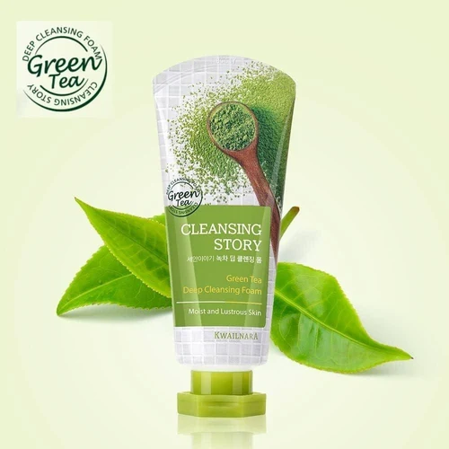 Kwailnara Cleansing Story Foam Cleansing Green Tea 120g