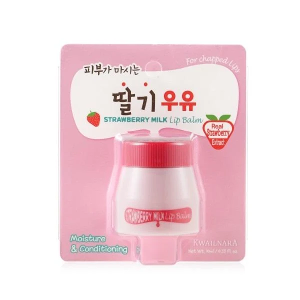 KWAILNARA Strawberry Milk Lip Balm 10g 2