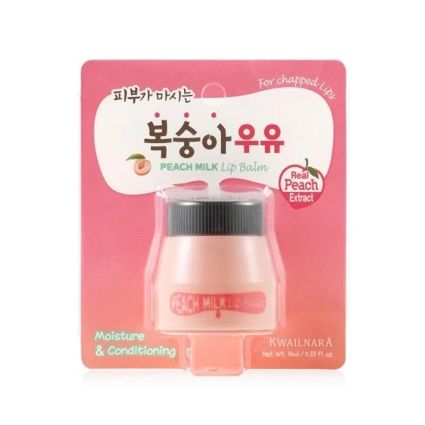 KWAILNARA Peach Milk Lip Balm 10g 2