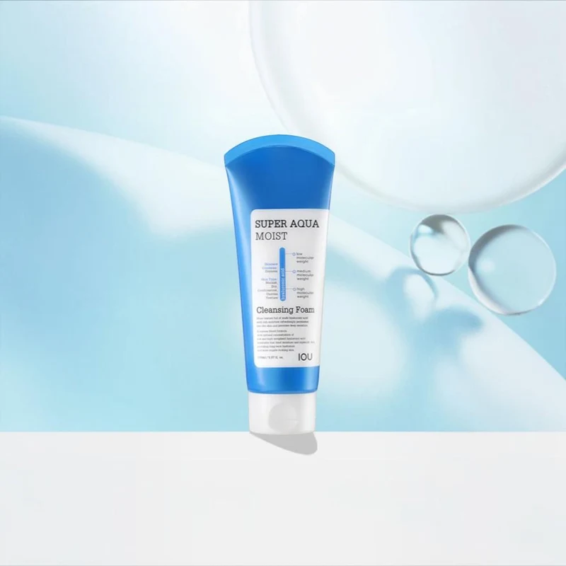 Iou Super Aqua Moist Cleansing Foam 150ml 2