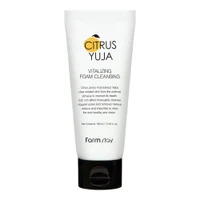Farmstay Citrus Yuja Vitalizing Foam Cleanser 100ml