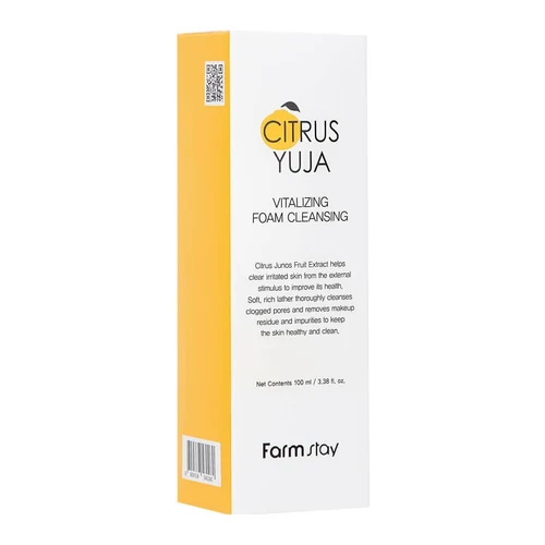 Farmstay Citrus Yuja Vitalizing Foam Cleanser 100ml