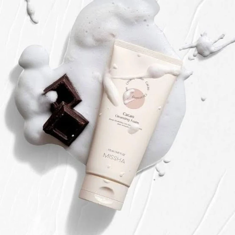 MISSHA Creamy Latte Cacao Cleansing Foam 172ml 2
