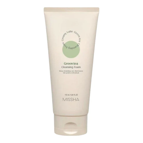 MISSHA Creamy Latte Green Tea Cleansing Foam 172ml