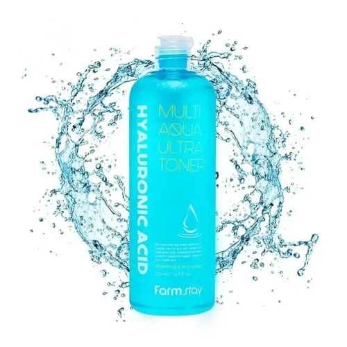 FarmStay Hyaluronic Acid Multi Aqua Ultra Toner 500 ml