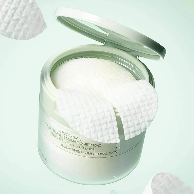 Celimax Ji Woo Gae Cica BHA Blemish Toner Pad 60 pcs 3