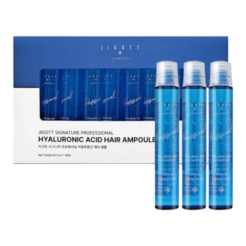 Jigott Signature Professional Hyaluronic Acid Hair Ampoule N10x13ml