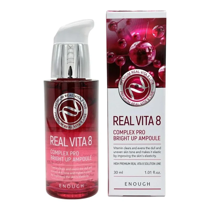 ENOUGH Real Vita 8 Complex Pro Bright up Ampoule 30ml 2