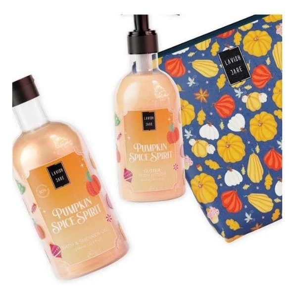 Lavish Care Pumpkin Spice Spirit Bag Christmas Set 2