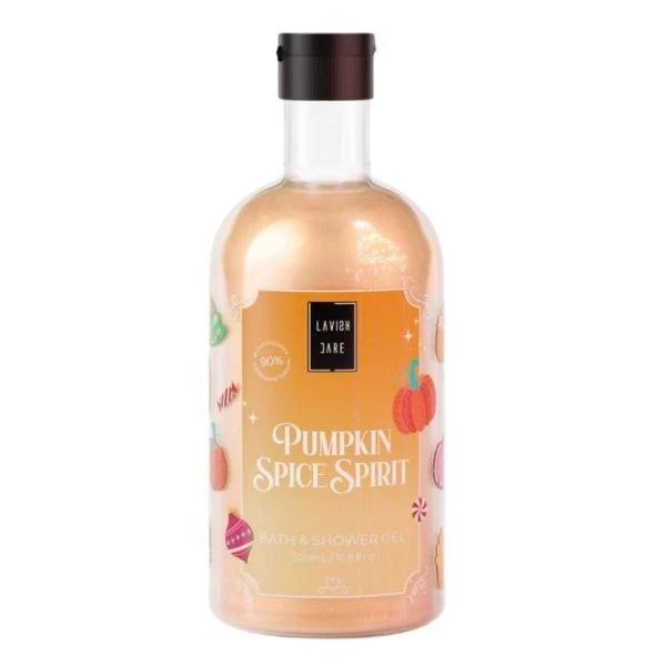 Lavish Care Pumpkin Spice Spirit Bag Christmas Set 4