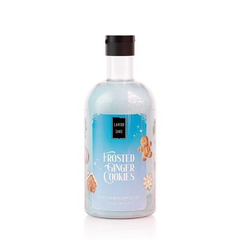 Lavish Care Frosted Ginger Cookies Bag Christmas Set