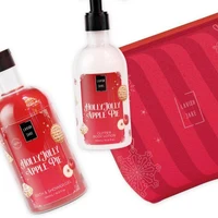 Lavish Care Holly Jolly Apple Pie Bag Christmas Set 2