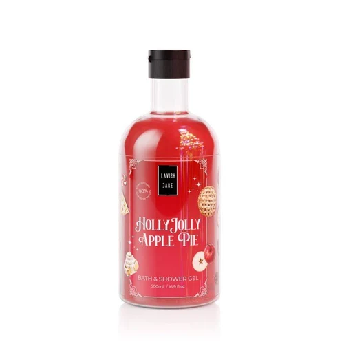 Lavish Care Holly Jolly Apple Pie Bag Christmas Set