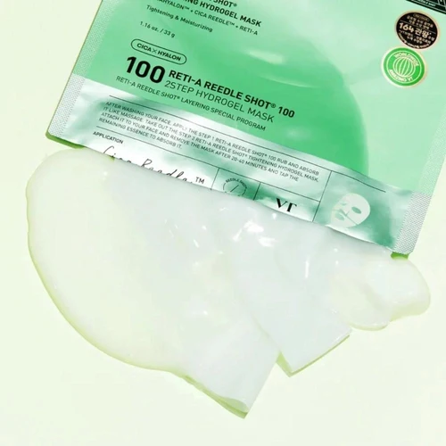 VT Cosmetics Reti-A Reedle Shot 100 2-Step Hydrogel Mask