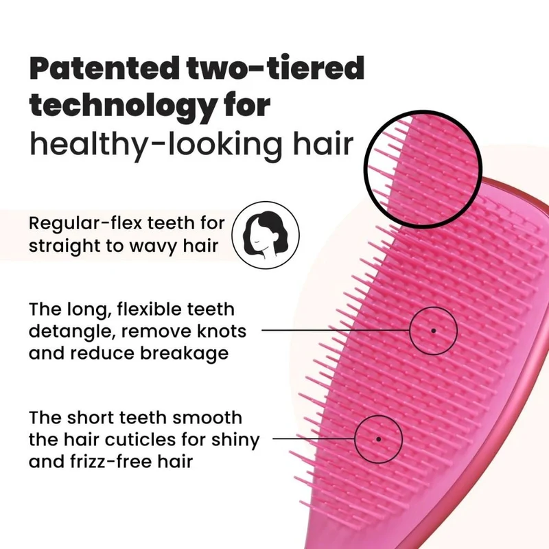 Tangle Teezer The Ultimate Detangler Chrome After Party Pink 4