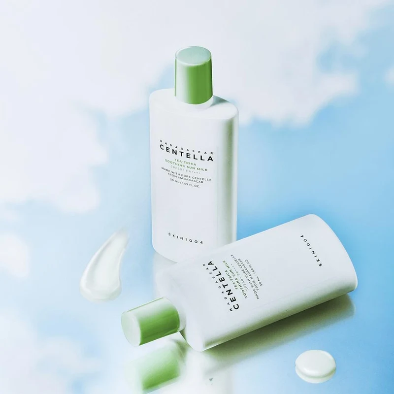SKIN1004 Madagascar Centella Tea-Trica Soothing Sun Milk 50ml 5