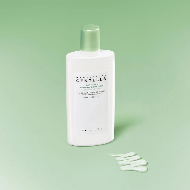 SKIN1004 Madagascar Centella Tea-Trica Soothing Sun Milk 50ml 3