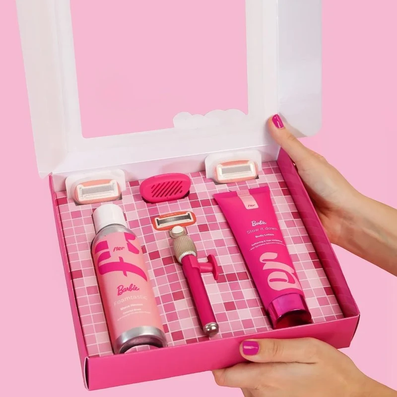 Fler The Razor Gift Set Pink Barbie 2
