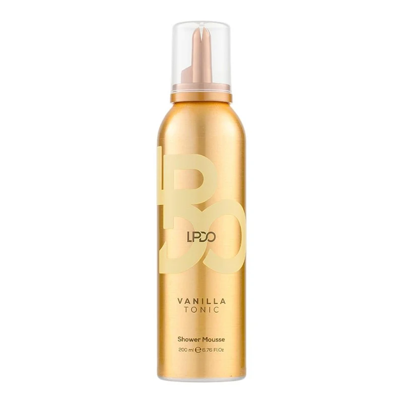 LPDO Vanilla Tonic Shower Mousse 200ml 2
