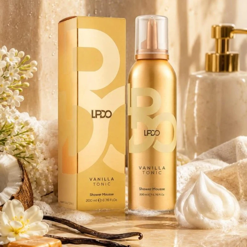 LPDO Vanilla Tonic Shower Mousse 200ml 4