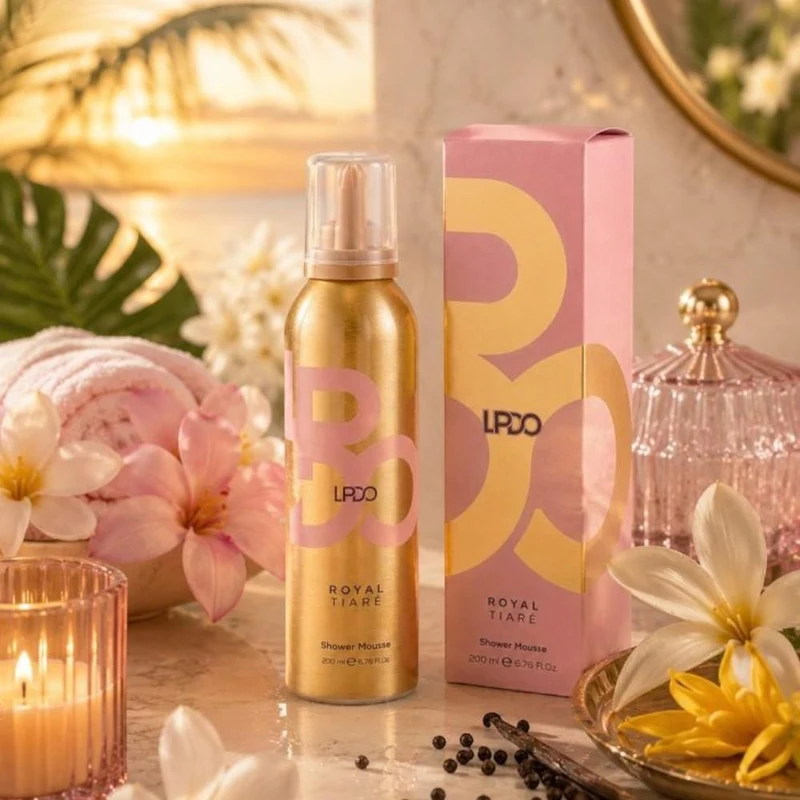 LPDO Royal Tiaré Shower Mousse 200 ml 4