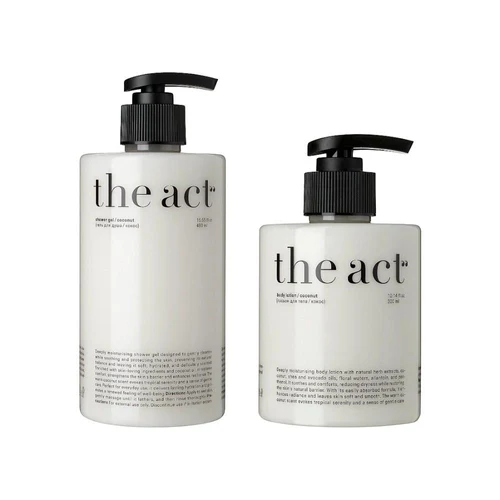 The Act Set Shower Gel & Body Lotion Coconut