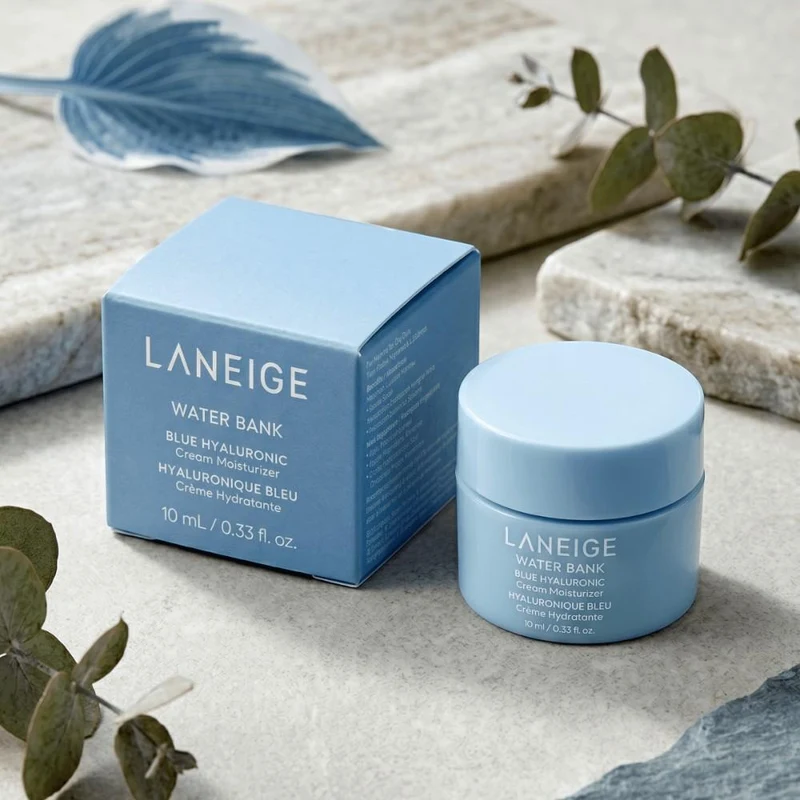 Laneige Water Bank Blue Hyaluronic Cream Moisturizer 10 ml 2