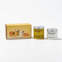 The Act Set Body Butter Exfoliating sea salt & body balm Mango 4
