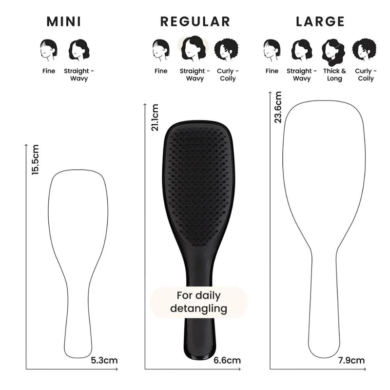 Tangle Teezer The Ultimate Detangler Midnight Black 6